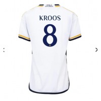 Koszulka piłkarska Real Madrid Toni Kroos #8 Strój Domowy dla kobiety 2023-24 tanio Krótki Rękaw